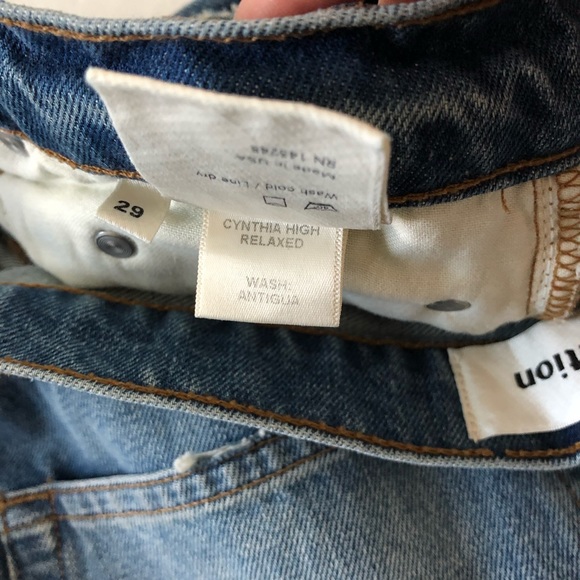 Reformation Cynthia High Waisted Relaxed Jean - Picture 7 of 7